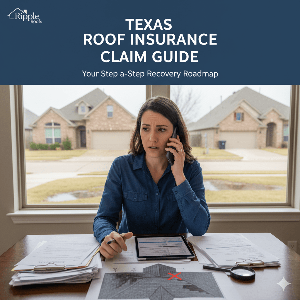 How to File a Roof Insurance Claim in Texas: Complete Step-by-Step Guide