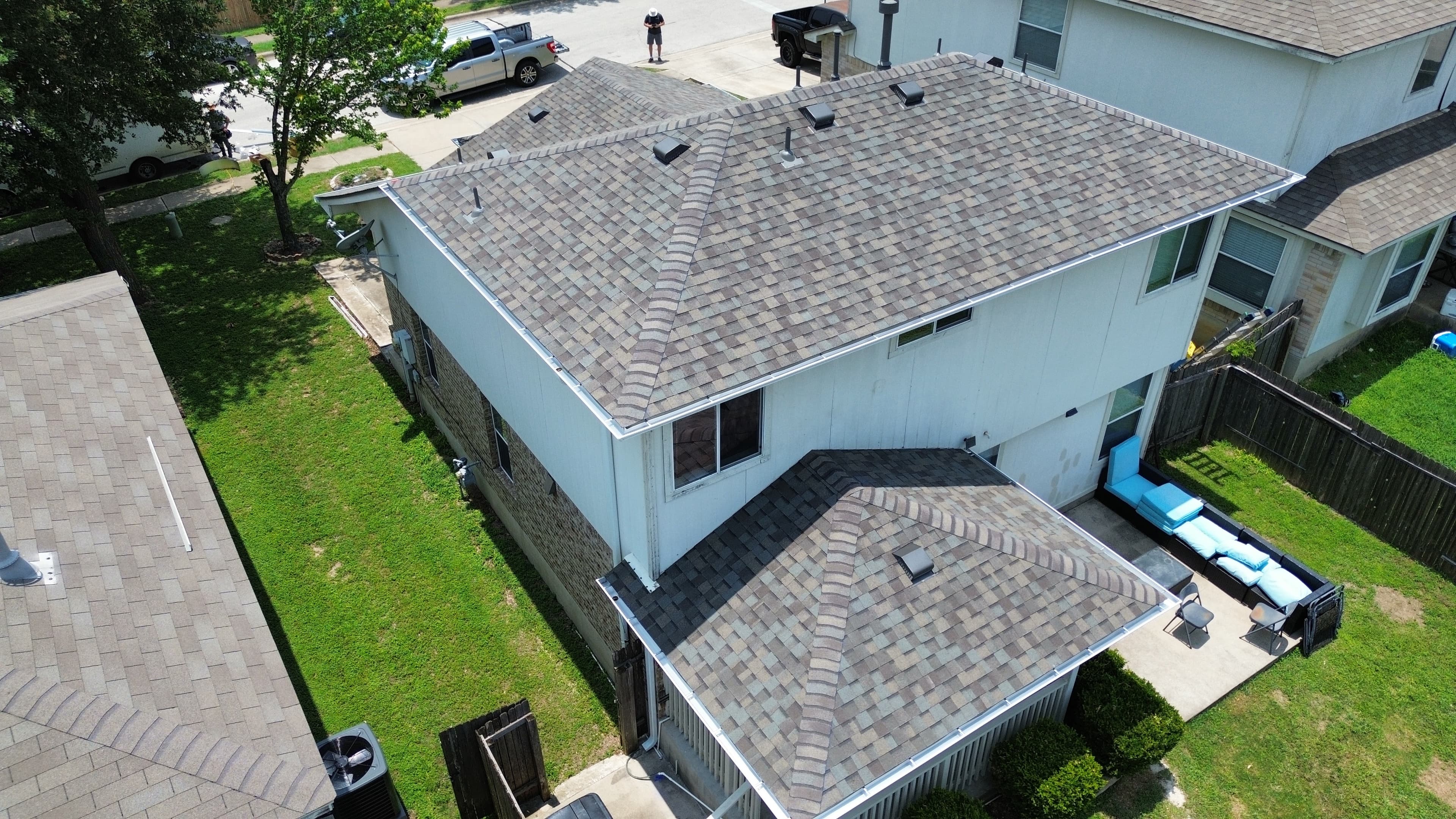 CertainTeed Patriot Roof Replacement + Gutters — Pflugerville TX — photo 3