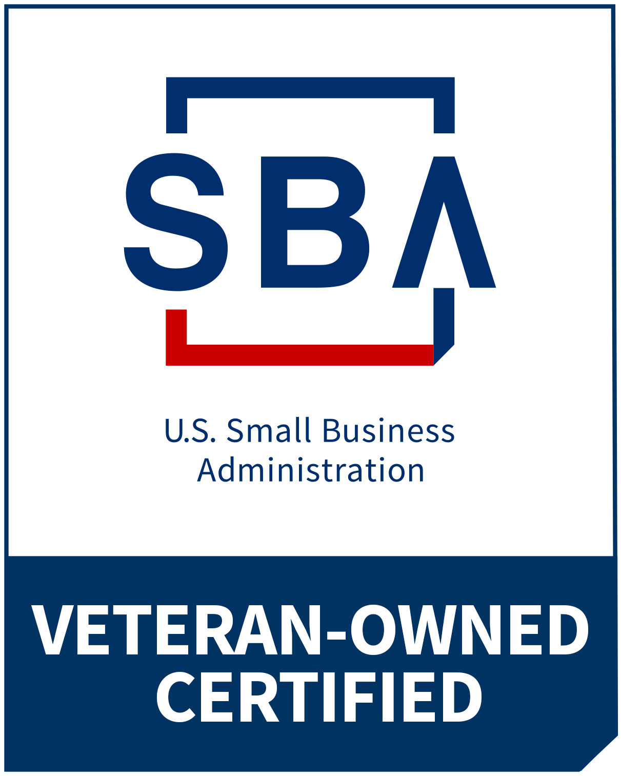 SBA Veteran-Owned Certified badge